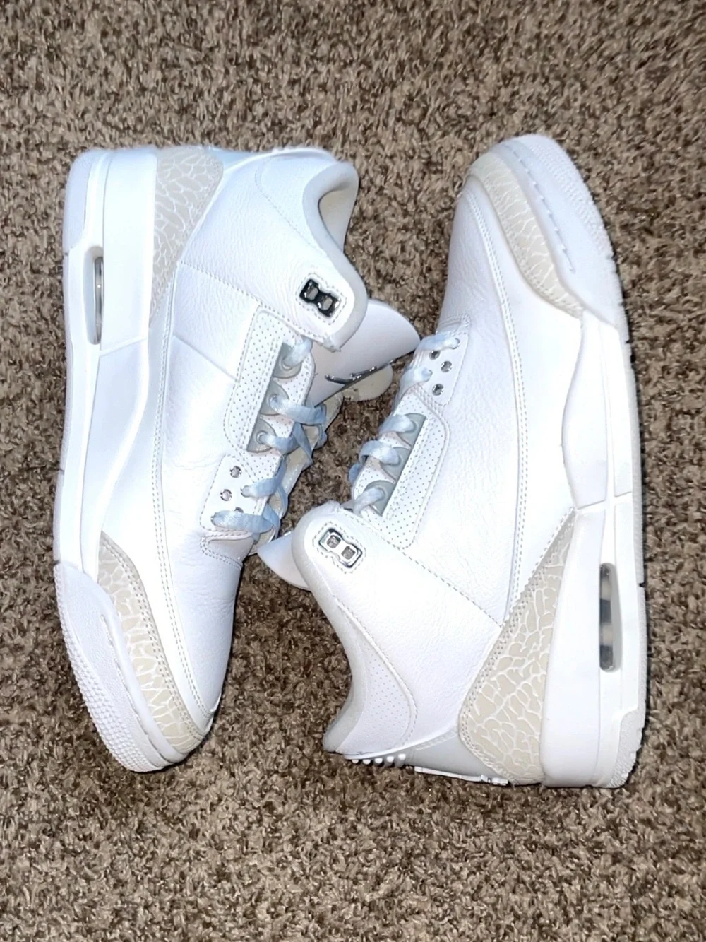 Men’s Nike Air Jordan 3 retro silver pure money
